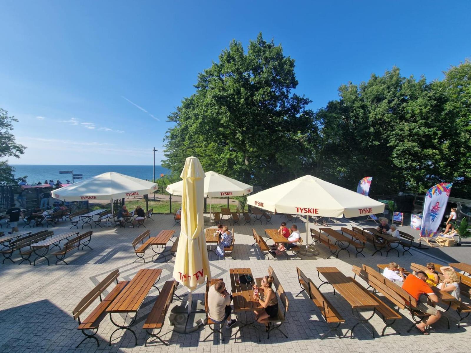 Osrodek Promenada- Faleza Jastrzębia Góra Exterior foto